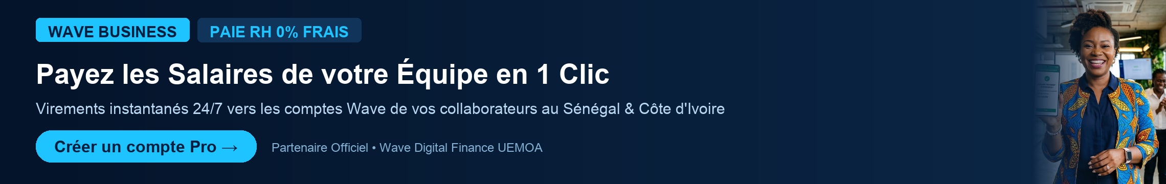 Payez les salaires et primes de votre équipe en 1 clic sans frais